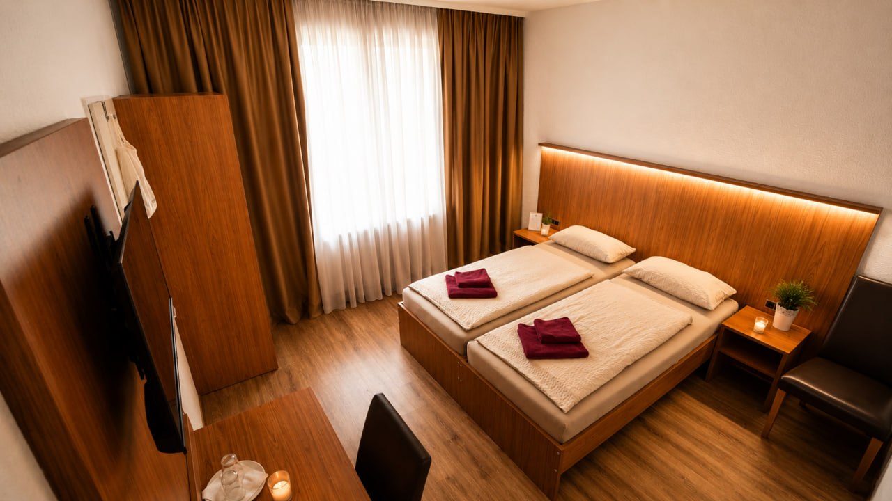 Schlafbereich Doppelzimmer